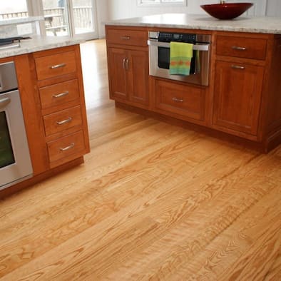 Select Curly Red Oak Flooring