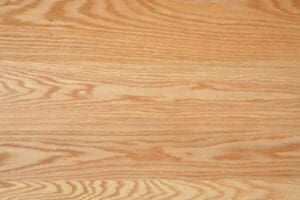 Plain sawn Red Oak flooring with cathedral grain pattern.